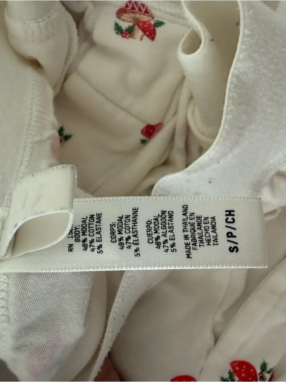 skims mushroom pajamas set - Picture 6 of 6